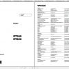 Wacker Neuson Trench Roller RT 820HT Operators Manual Service Manual Spare Parts Catalog 0007645 1