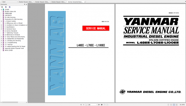 Wacker Neuson Vibratory Rammers DS 70 Operator Repair Manual Spare Parts Catalog 5100030612 1