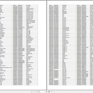 Wacker Neuson Weidemann Wheel Loaders New Old Part No Cross Reference 1