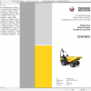 Wacker Neuson Wheel Dumper DW30 Operator Service Manual Spare Parts Catalog 2