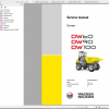 Wacker Neuson Wheel Dumper DW60 Operator Service Manual Spare Parts Catalog 1