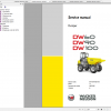 Wacker Neuson Wheel Dumper DW90 Operator Service Manual Spare Parts Catalog 2