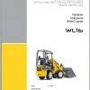 Wacker Neuson Wheel Loaders WL16 Joystick Parts Operating Manual Parts Manual 1000290063 EN FR DE 1