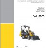 Wacker Neuson Wheel Loaders WL20 Operating Manual Parts Manual 1000327179 EN FR DE 1