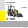 Wacker Neuson Wheel Loaders WL20 Operating Manual Parts Manual 1000327179 EN FR DE 2