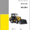 Wacker Neuson Wheel Loaders WL34 Operators Service Parts Manual 1000290061 EN ES IT DE FR 1