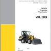 Wacker Neuson Wheel Loaders WL38 RL40 Operators Service Part Manual 1000301872 EN DE FR 1