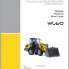 Wacker Neuson Wheel Loaders WL60 Operators Service Parts Manual 1000348349 EN FR DE 1