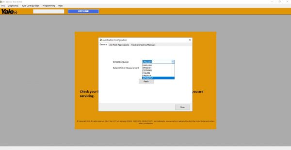 Yale PC Service Tool v4.99.8 04.2022 Diagnostic Software DVD 3 2