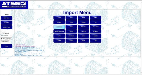 ATSG Automatic Transmission Service Group Maintenance Disassembly Technical Information 2017 DVD 5