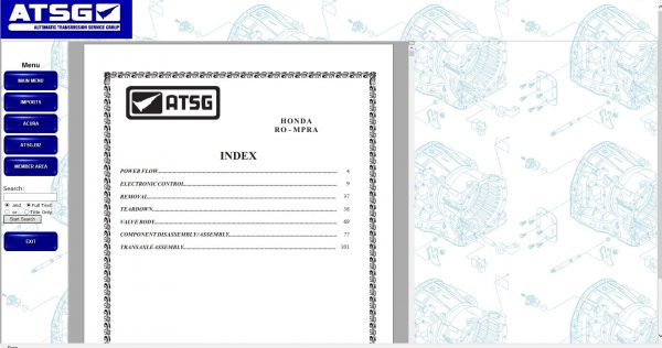 ATSG Automatic Transmission Service Group Maintenance Disassembly Technical Information 2017 DVD 6