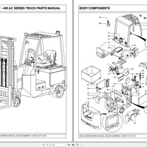 Bendi 400 AC Series Service Manual Parts Manual 2