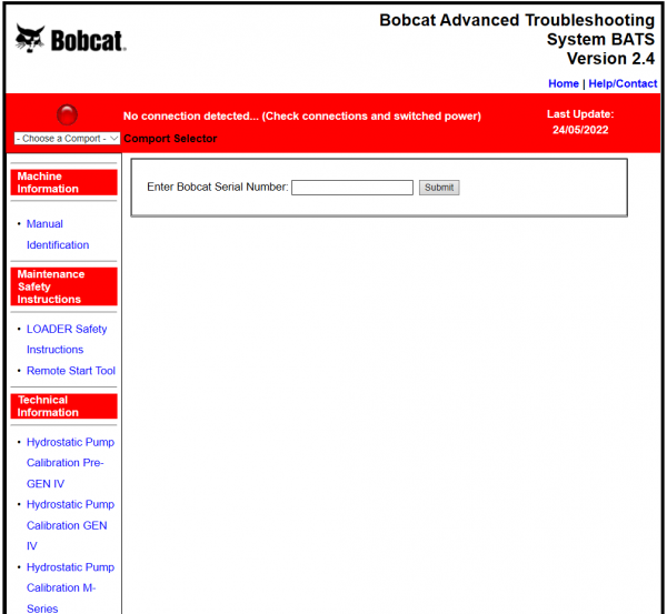 Bobcat BATS v2.4 11.2021 Advanced Troubleshooting System 2 1