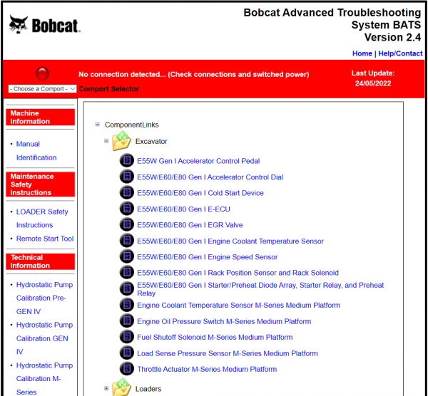 Bobcat BATS v2.4 11.2021 Advanced Troubleshooting System 5 3