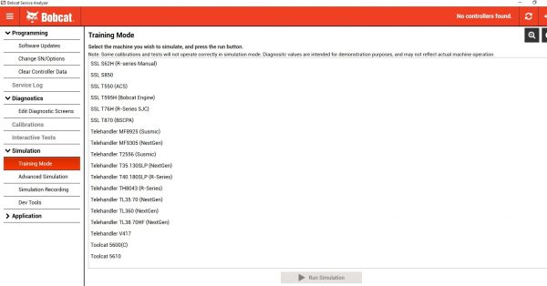 Bobcat Service Analyzer 90.07 05.2022 Diagnostic Software DVD 2