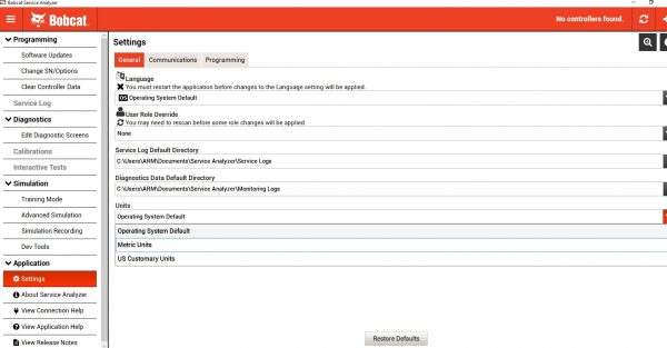 Bobcat Service Analyzer 90.07 05.2022 Diagnostic Software DVD 7