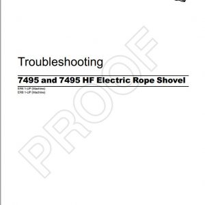 CAT Electric Rope Shovel 7495 and 7495 HF Troubleshooting M0078364 2 en us 10.2017 1