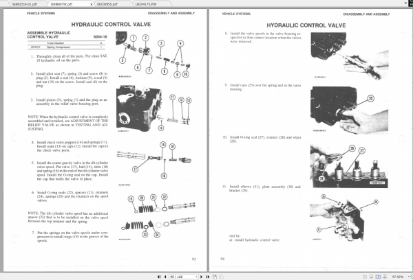 CAT Forklift V40B Service Manual Dissasembly Assembly Parts Catalog 09.2021 4