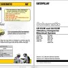 CAT Vibratory Compactor CP 533E CS 533E Electrical System Schematic 1
