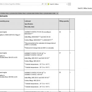 CLAAS WebTIC Offline EN 05.2022 Operator Manual Repair Manual Service Documentation EN DVD 4 1