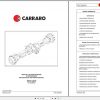 Carraro Axle 26.25 26.28 Maintenance Repair Manual 908483