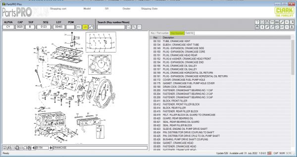 Clark ForkLift Parts Pro Plus EPC v526 05.2022 Spare Parts Catalog DVD 5