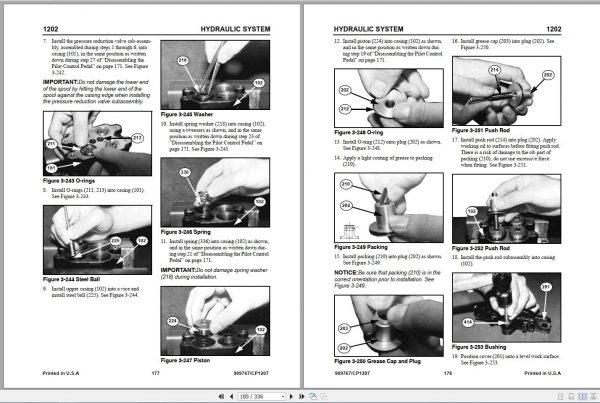 Gehl Compact Excavator 1202 Service Manual 909767 12 2