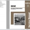 Gehl Compact Excavator 503Z Service Manual 918159 04 1