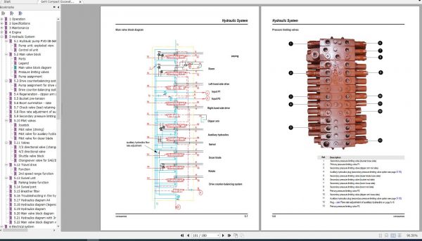Gehl Compact Excavator 603 Service Manual 918160A 2005 2