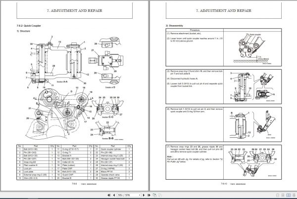 Gehl Compact Excavator Z25 250Z Service Manual 50940346 06 2