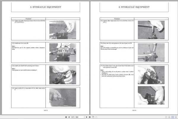 Gehl Compact Excavator Z45 450Z Service Manual 50940111 08.2012 2