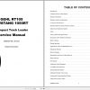 Gehl Compact Track Loader RT105 Mustang 1050RT Service Manual 50950457 02 1