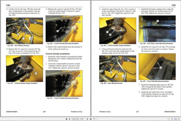 Gehl Compact Track Loader RT105 Mustang 1050RT Service Manual 50950457 02 2