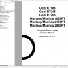 Gehl Compact Track Loaders RT185 RT215 RT255 Service Manual 50940649 01 1