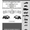 Gehl RS5 34 RS6 42 RS8 4244 Dana 212 Axle MO212S20 Maintenance Repair Manual 913266 1