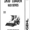 Gehl Skid Loader SL6620 SL6625 Service Manual 904167