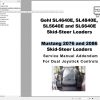 Gehl Skid Steer Loader SL4640E SL4840E SL5640E SL6640E Service Manual 917231 02 1