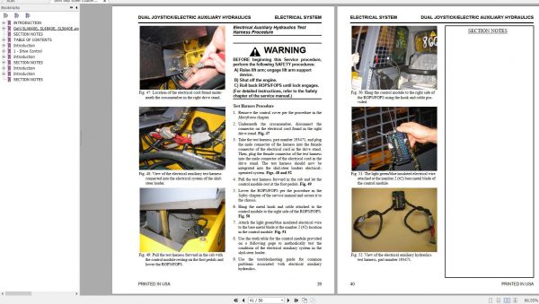 Gehl Skid Steer Loader SL4640E SL4840E SL5640E SL6640E Service Manual 917231 02 2