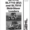 Gehl Skid Steer Loader SL7610 SL7710 EU SL7810 Service Manual 917033 1