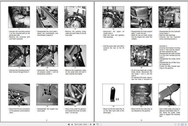 Gehl Telescopic Handler CT7 23Turbo Service Manual 913234 2005 2