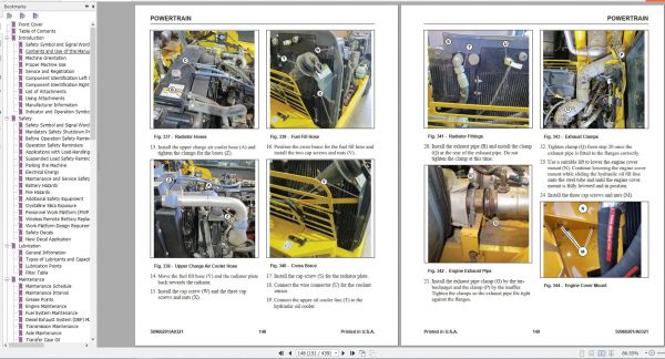 Gehl Telescopic Handler DL11 44 55 GEN3 DL12 40 55 GEN3 MTA 12055 Series 3 Service Manual 50960201 03 2
