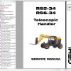 Gehl Telescopic Handler RS5 34 RS6 34 Service Manual 913241 2005 1