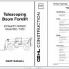 Gehl Telescoping Boom Forklift 883 1083 Shop Manual 907330