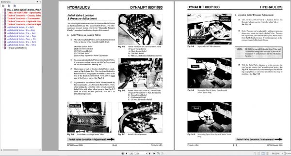 Gehl Telescoping Boom Forklift 883 1083 Shop Manual 907330 2