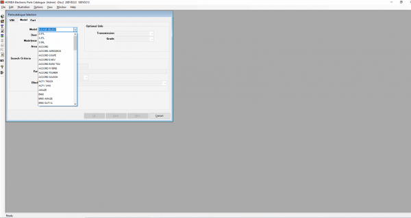 HONDA EPC GENERAL 04.2022 SPARE PARTS CATALOG DVD 10