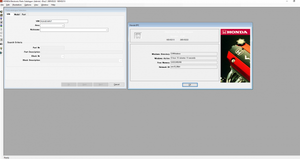 HONDA EPC GENERAL 04.2022 SPARE PARTS CATALOG DVD 9