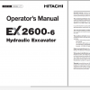 Hitachi Excavator ZX 7 Updated 2021 11.4GB Technical Manual Part Catalog Workshop Manual Circuit Diagram 1