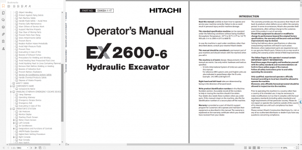 Hitachi Excavator ZX 7 Updated 2021 11.4GB Technical Manual Part Catalog Workshop Manual Circuit Diagram 1