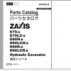 Hitachi Hydraulic Excavator ZX Series 2022 PDF Technical Manual Part Catalog Workshop Manual Circuit Diagram DVD 6