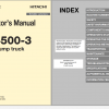 Hitachi Rigid Dump Truck EH 2022 PDF Technical Manual Part Catalog Circuit Diagram DVD 293c6ca2f6245b202